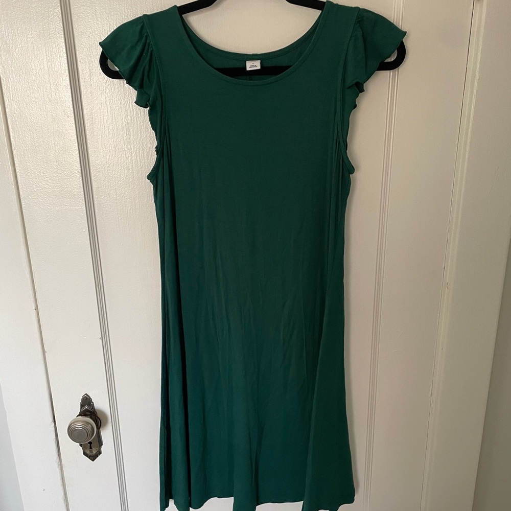 Green Flowy Dress